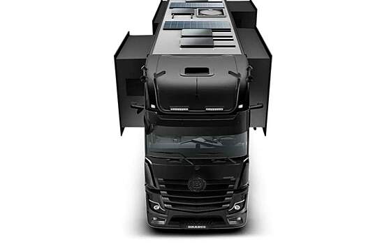 Brabus создал невероятный грузовик-дом на базе Mercedes-Benz