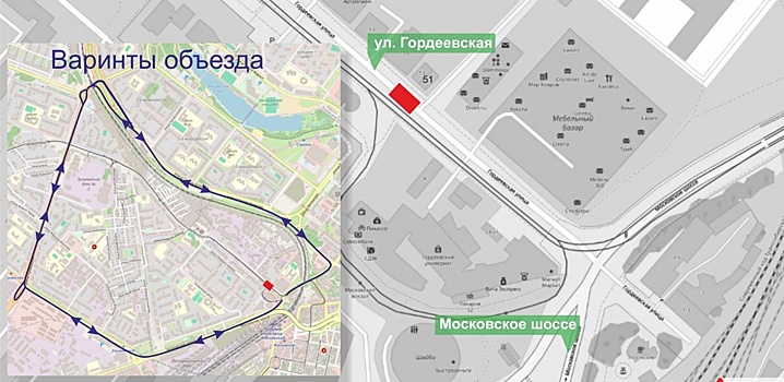 Часть улицы Гордеевской закроют для транспорта в Нижнем Новгороде