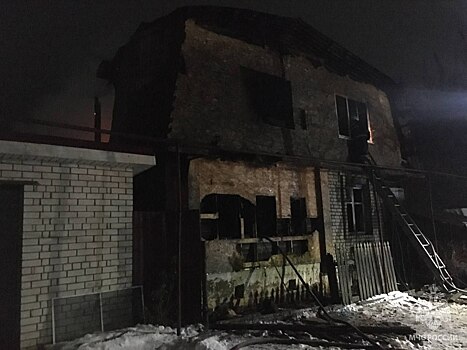 Пожар чуть не уничтожил жилой дом в Нижегородской области