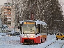 В ближайшие две недели в Челнах начнут курсировать все подаренные Москвой трамваи