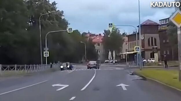 В Калининграде на улице Куйбышева автомобилист сбил пешехода