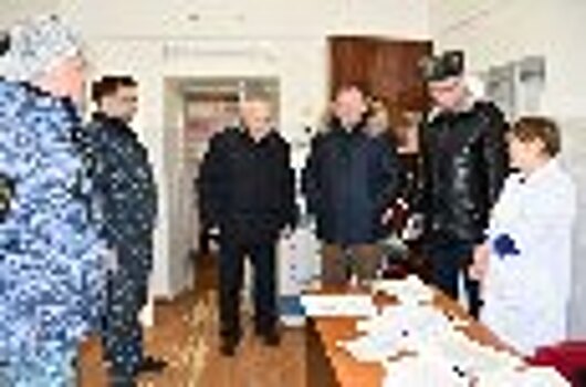 ИК-4 УФСИН России по Псковской области проверил председатель региональной ОНК