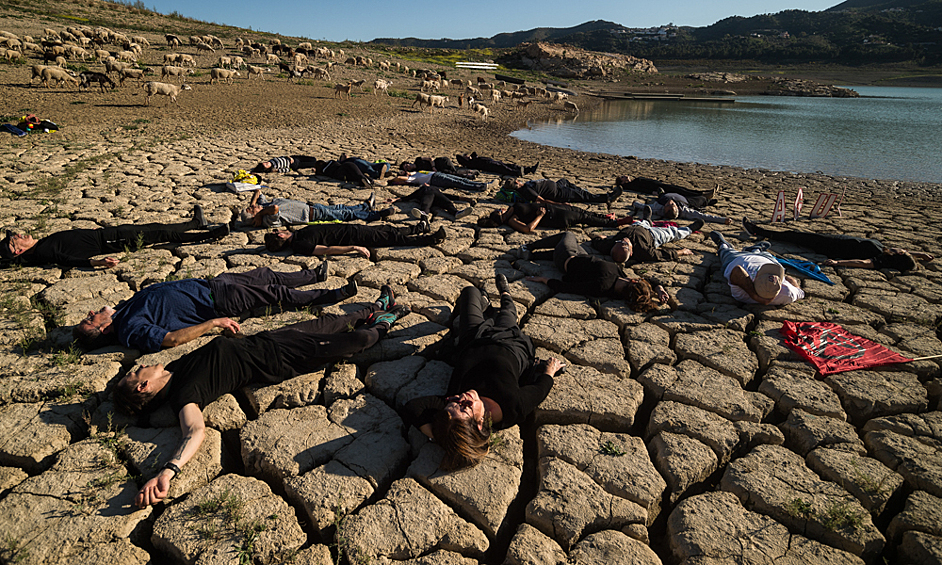 Протест против изменения климата в День воды, Испания