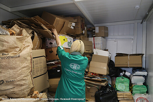 Более 6,3 тысяч тонн вторсырья собрали нижегородские экопункты