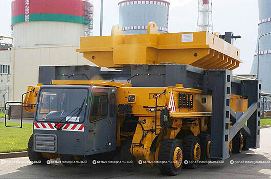 БелАЗ выпустил грузовик для перевозки отработавшего ядерного топлива