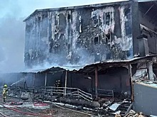 Еще один отель сгорел на горнолыжном курорте в Турции