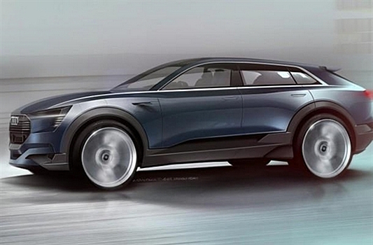 Audi осветила новый концепт e-tron Quattro в новых деталях