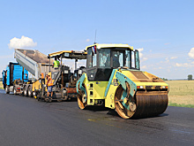 В Железногорском районе Курской области ремонтируют дорогу длиной 10 километров