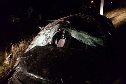 На Ставрополье 28-летний водитель без прав разогнался и перевернулся