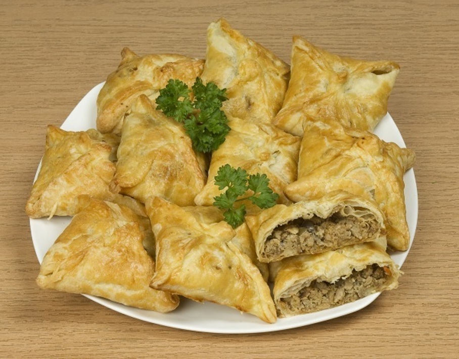 Слойки с курицей и сыром