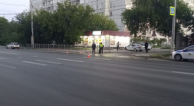 Пенсионера насмерть сбили на пешеходном переходе в Новосибирске