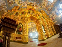 В Фили-Давыдкове осветили главный Храм МЧС России