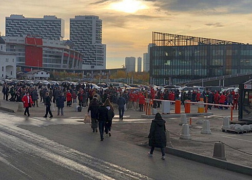 В Москве эвакуирован ТЦ "Авиапарк"