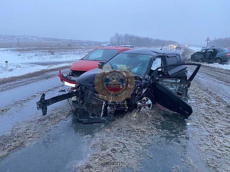 Вблизи саратовского поселка Дубки в массовом ДТП погибли два человека