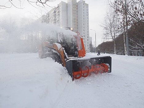 С начала сезона из дворов района Старое Крюково вывезено 638 кубометров снега