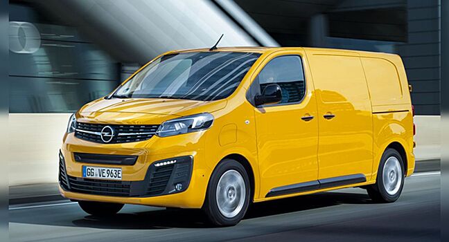 Opel представил электрический Vivaro-e