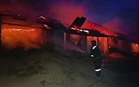 В Белгородской области произошел крупный пожар