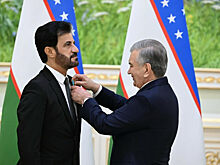 Мохаммед бен Сулайем получил Орден Дружбы от президента Узбекистана