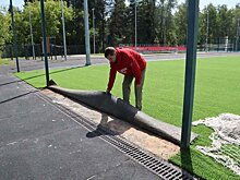 Качество футбольного поля на «умной» спортплощадке в Нововятске вызывает вопросы и беспокойство