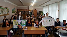В школе №2026 провели Всероссийские экологические уроки