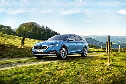 Новая Skoda Octavia Combi Scout стала переднеприводной