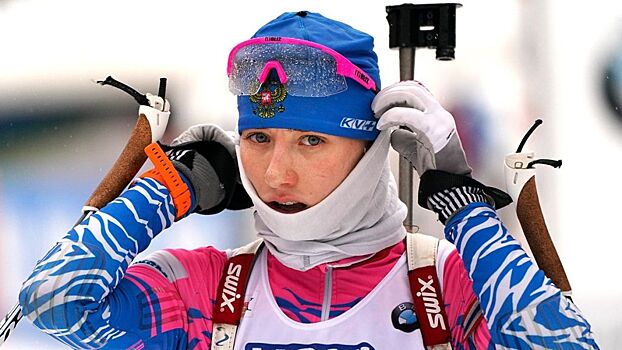 Сборная России выиграла женскую эстафету на этапе КМ по биатлону в Антерсельве