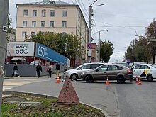 На Ленина под колёса «Гранты» попал велосипедист