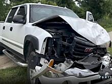 Сумасшедшая погоня за угнанным пикапом попала на видео в США