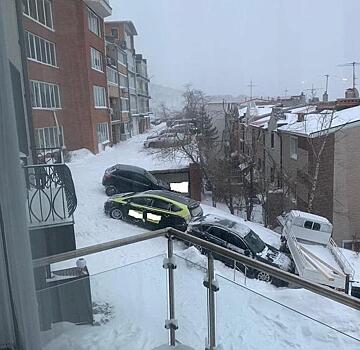 В элитном районе Владивостока произошло массовое ДТП