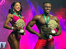 Афро-сибирский дуэт стал первым на чемпионате СФО по бодибилдингу