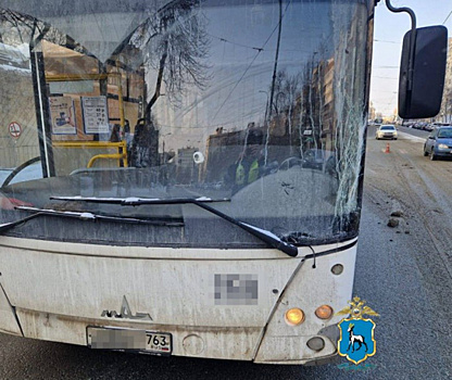 В Самаре автобус на скорости сбил женщину на Галактионовской