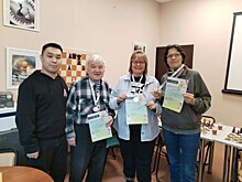 В центре «Атлант» прошли отборочные соревнования среди «долголетов» по шахматам