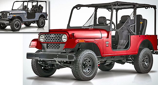 Mahindra будет менять дизайн Roxor из-за претензий Jeep