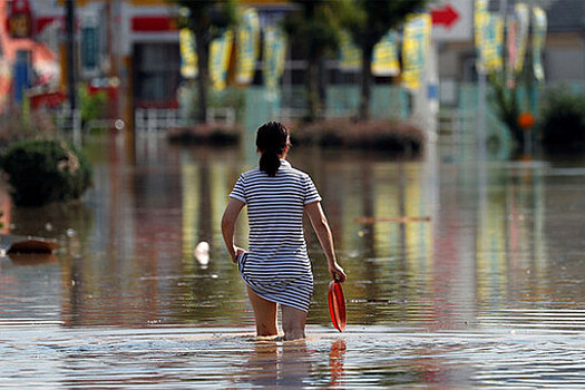 В японской префектуре Акита из-за оползней могут эвакуировать 46 тысяч человек