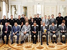 "Этот момент настал": в казанском Кремле чествовали чемпиона России — команду "Синтез"