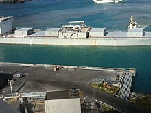 Сухогруз врезался в причал в Ростове-на-Дону