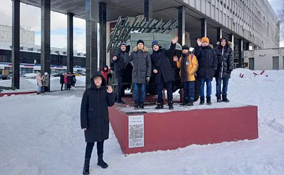 Ученики школы № 1584 посетили историческую площадку «Паровозное депо «Подмосковная»