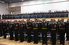 Оренбургских кадетов поздравили с Днем защитника Отечества