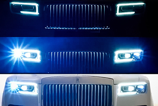 Rolls-Royce показал фары нового Ghost