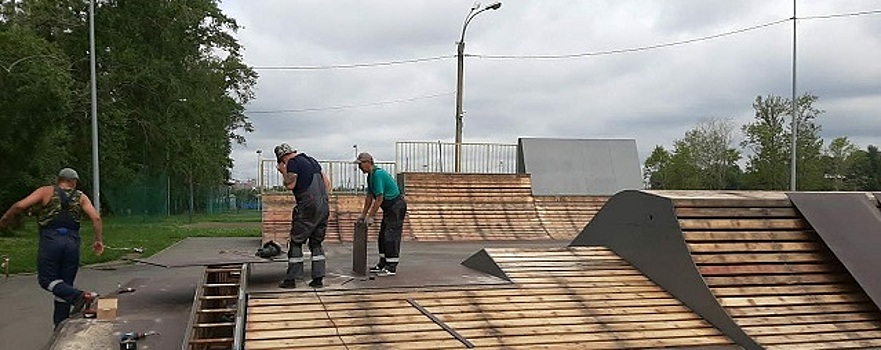 В Иркутске отремонтируют скейт-парк на острове Юность
