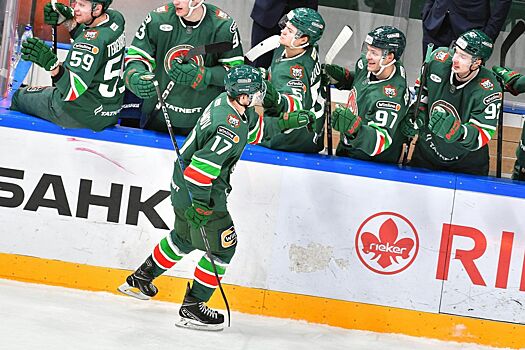 Дубль Барабанова принес «Ак Барсу» волевую победу над московским «Динамо»