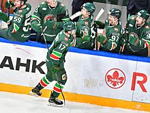 Дубль Барабанова принес «Ак Барсу» волевую победу над московским «Динамо»