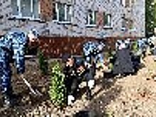 В Вологодском институте права и экономики ФСИН России высадили «Аллею героев Отечества»