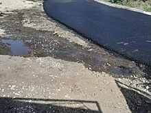 Саратовец снял странный ремонт дороги у Политеха