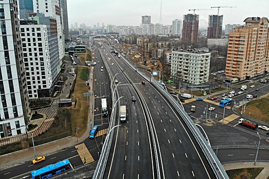 Новый автомобильный мост в Хорошево-Мневниках позволил уменьшить пробки