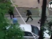 Появилось видео с места захвата заложников в Москве