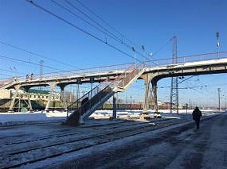 На ремонт пешеходного моста над ж/д путями в Сызрани могут привлечь федеральные средства