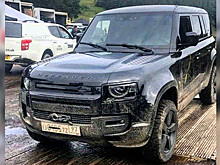 Новый Land Rover Defender засветился на съемках фильма о Джеймсе Бонде