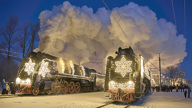 Поезд Деда Мороза 2025–2026: маршрут, расписание, билеты и программа