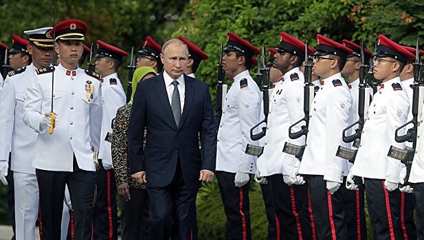 С кем встретится Путин на саммите в Сингапуре